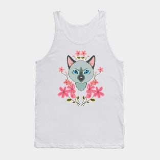 Cat-tee #1 (Sakura) Tank Top